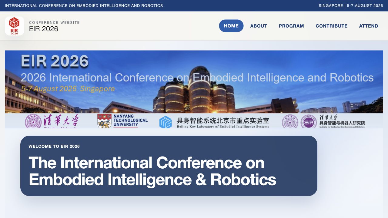EIR 2026 conference website